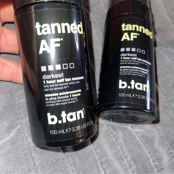 b.tan tanned AF darkest self tan mousse - Picture 2 of 4